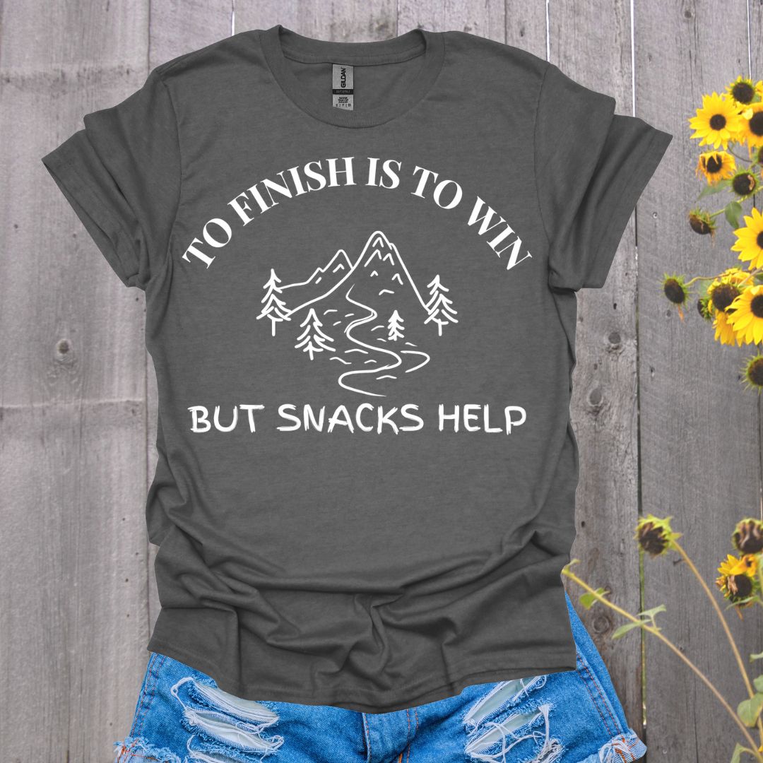 Snacks Help Endurance Rider Softstyle T-Shirt