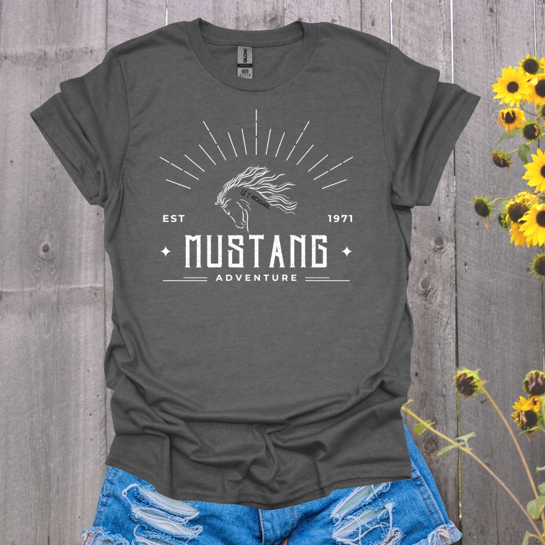 Mustang Adventure Horse T-shirt