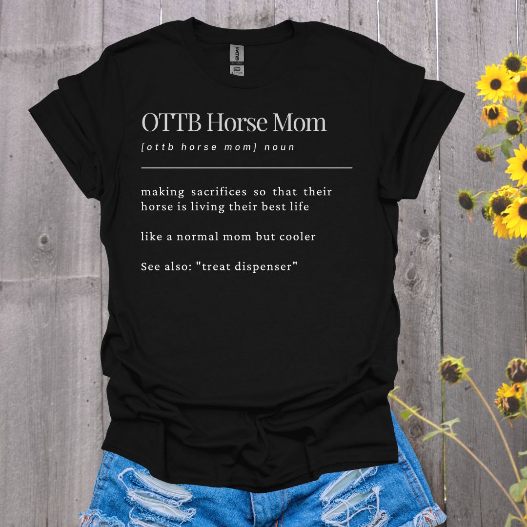 OTTB Horse Mom Softstyle T-Shirt