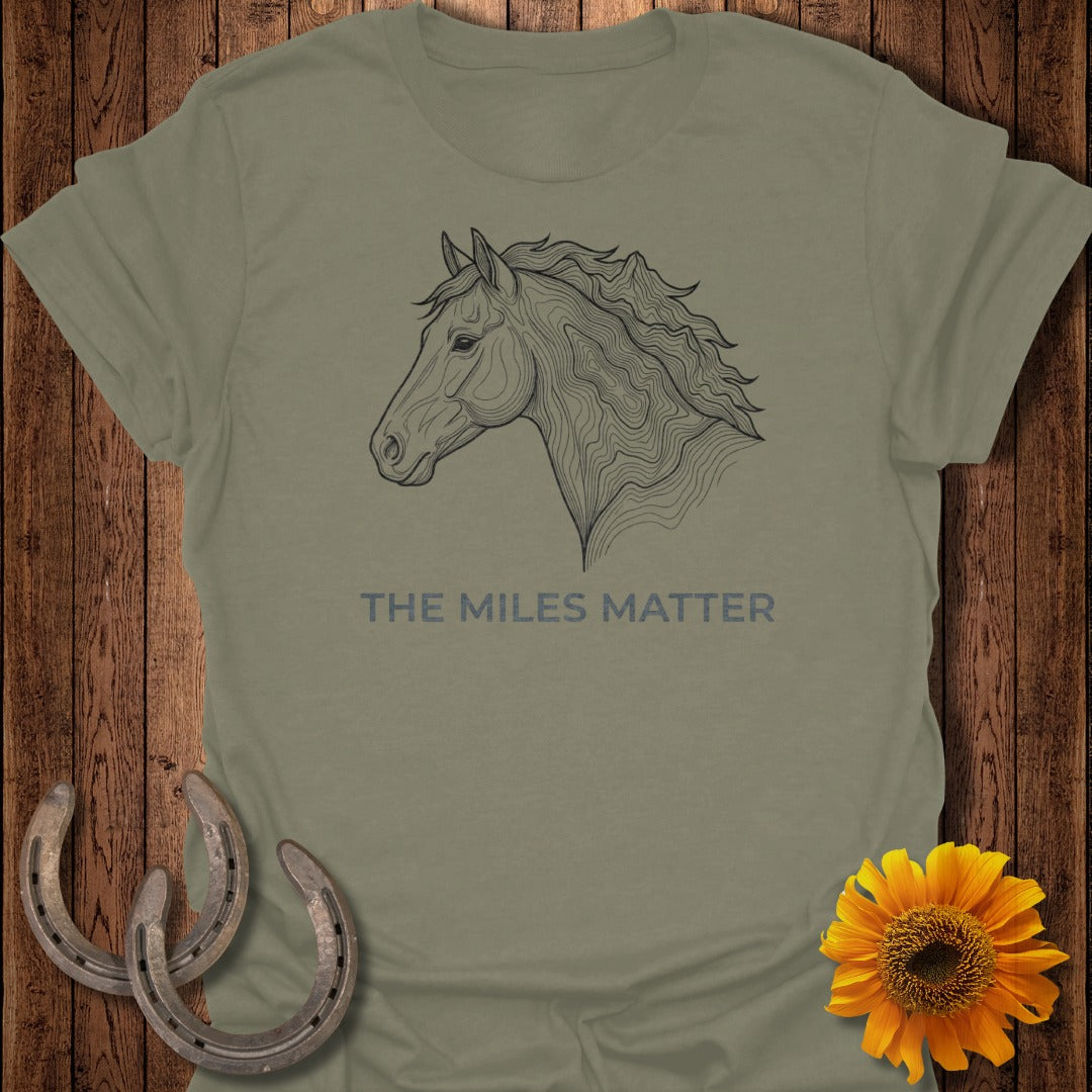 The Miles Matter Horse Themed Graphic Shirt