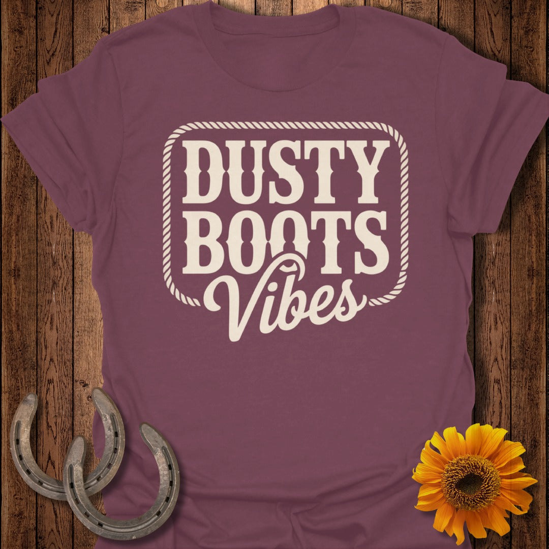 Dusty Boots Vibes Graphic T-Shirt Product