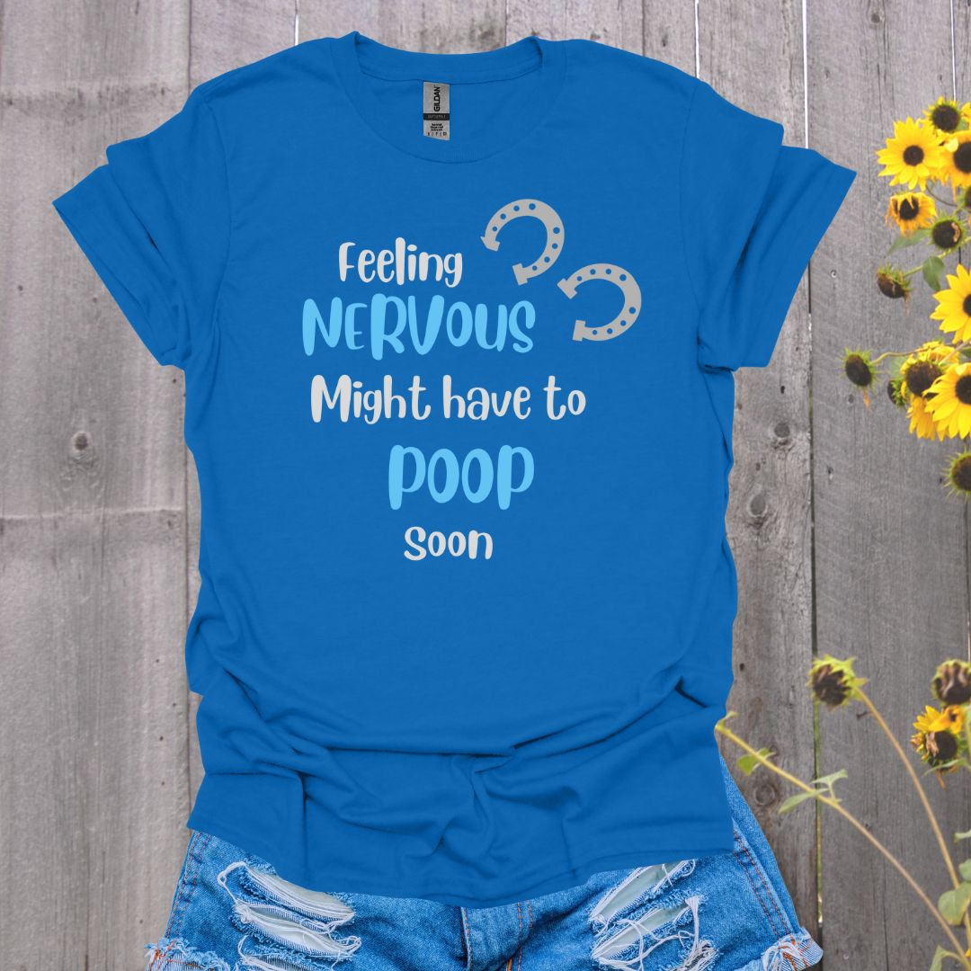 Feeling Nervous Horse T-Shirt