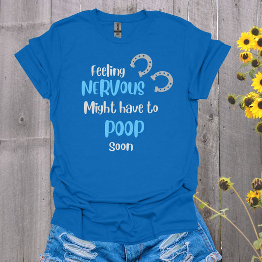 Feeling Nervous Horse T-Shirt