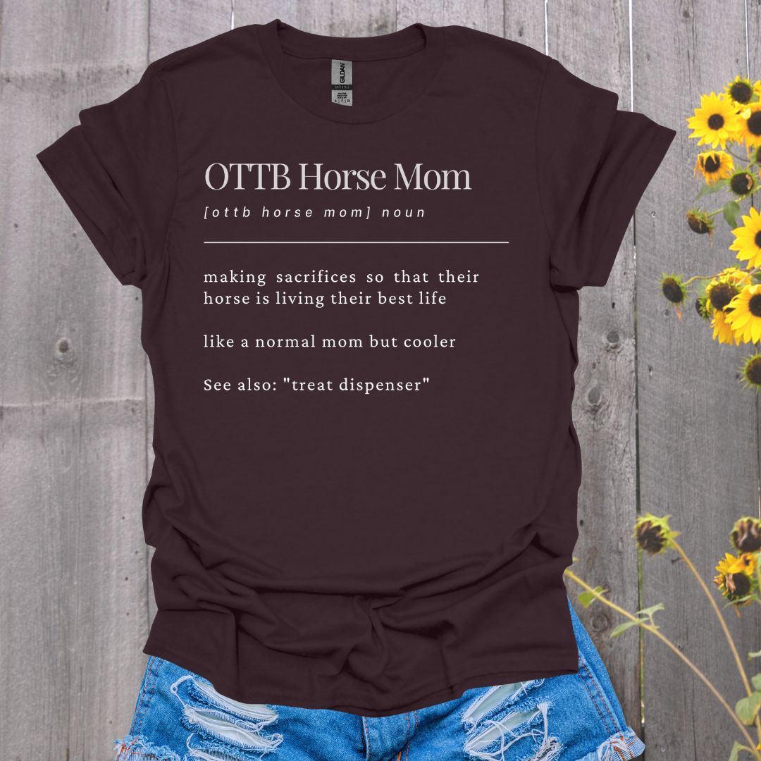 OTTB Horse Mom Softstyle T-Shirt