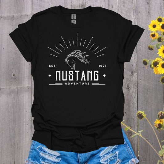 Mustang Adventure Horse T-shirt