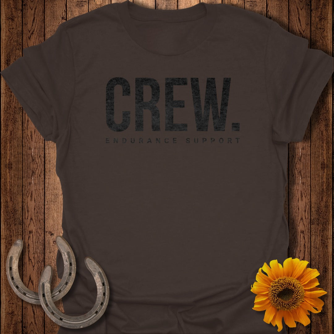 CREW Endurance Support Motivational Graphic T-Shirt