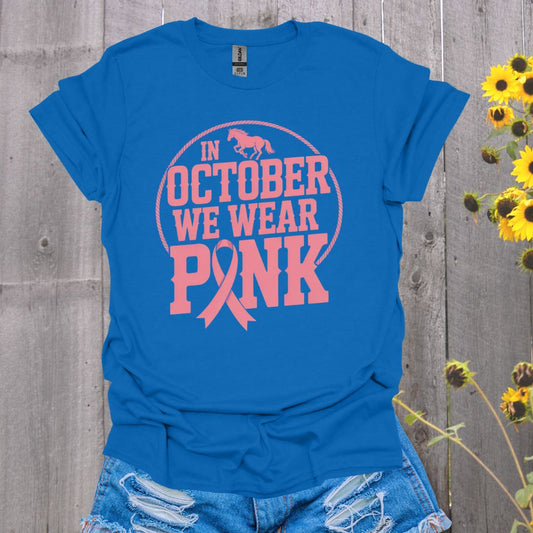 We Wear Pink Horse T-Shirt