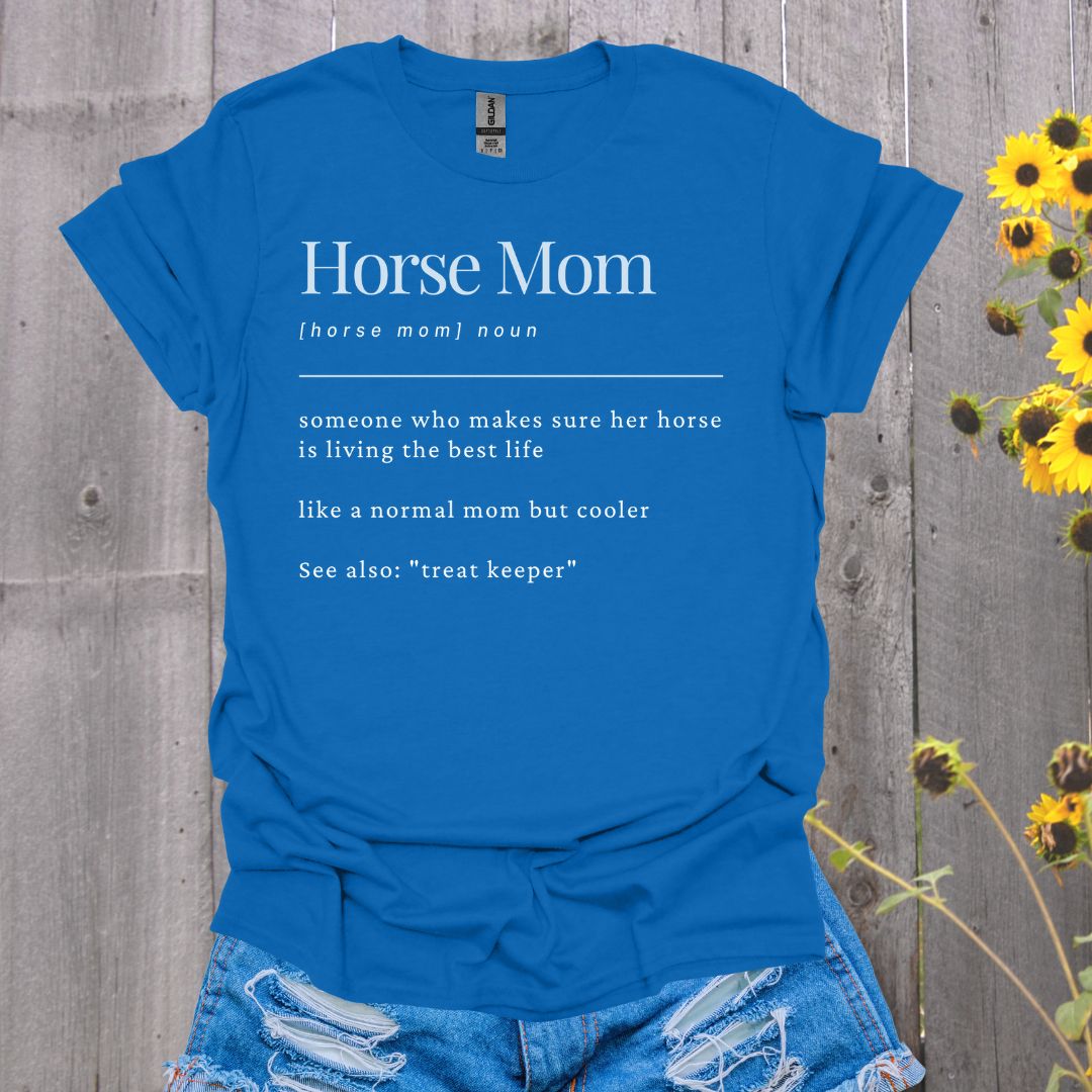 Horse Mom Softstyle T-shirt