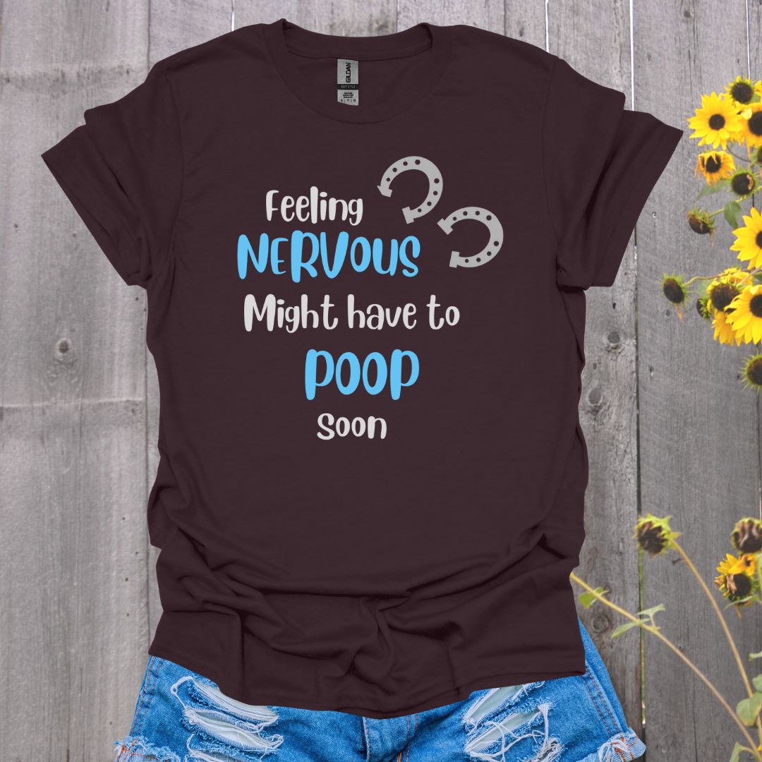Feeling Nervous Horse T-Shirt