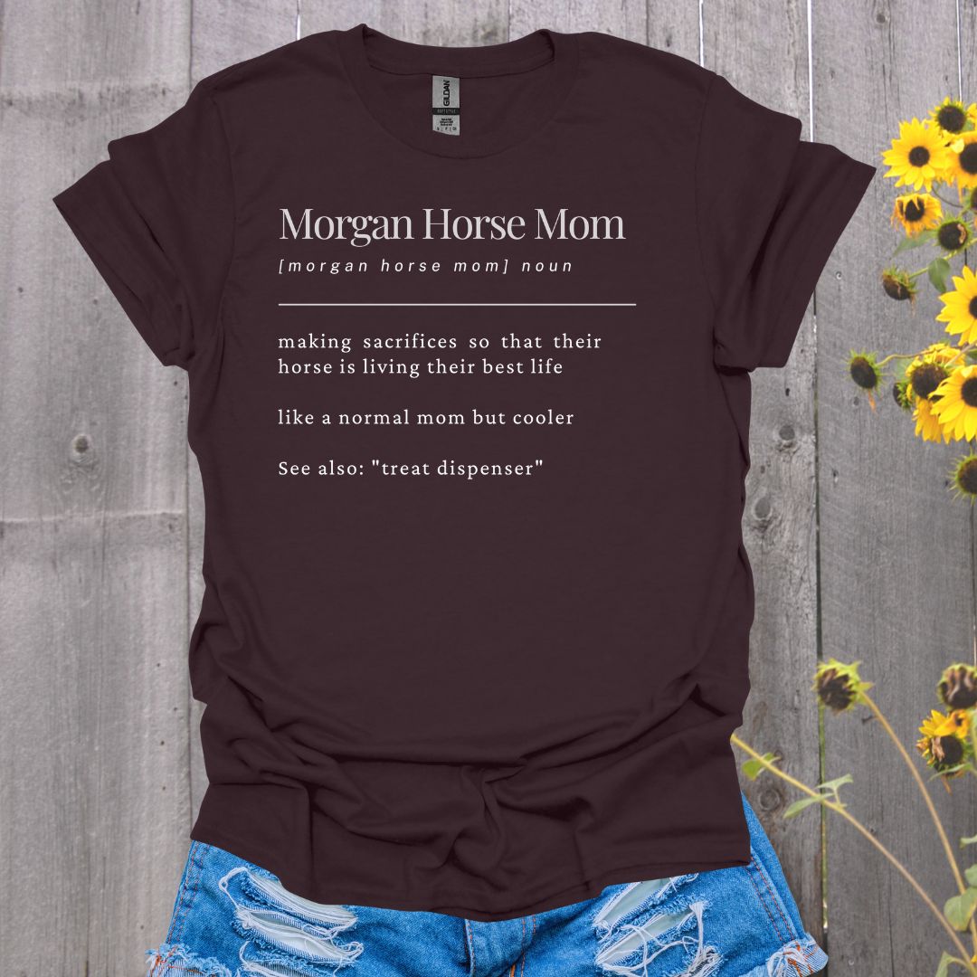 Morgan Horse Mom Softstyle T-Shirt