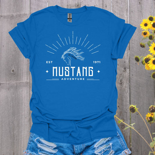 Mustang Adventure Horse T-shirt
