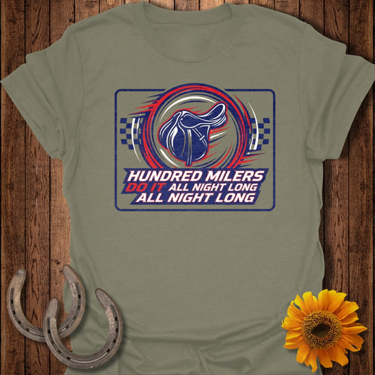 Hundred Milers Do It All Night Long Graphic Tee