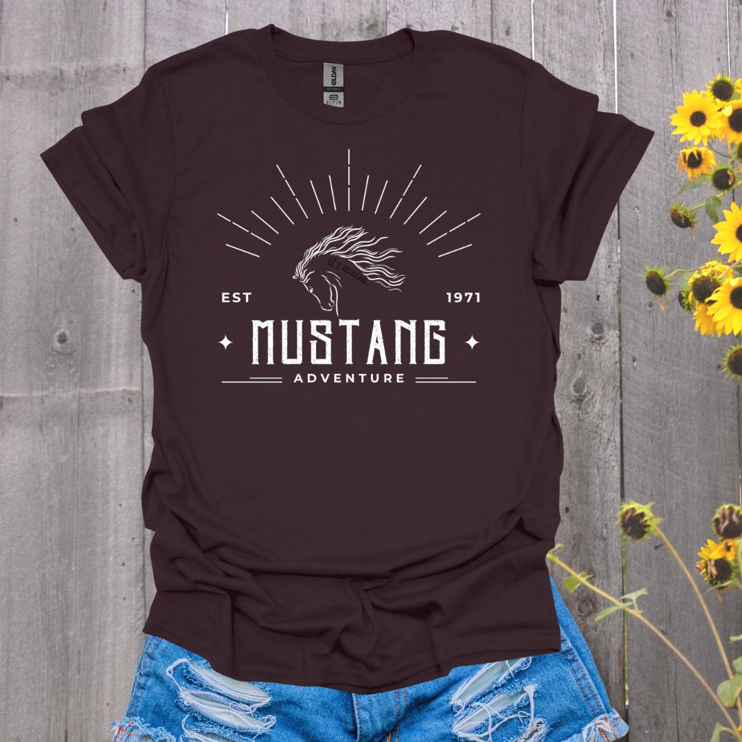 Mustang Adventure Horse T-shirt