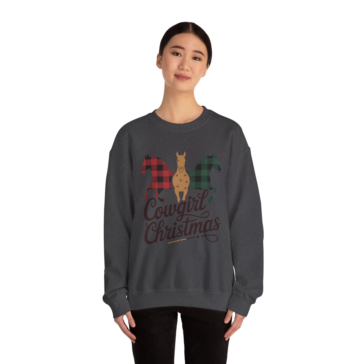 Cowgirl Christmas II Crewneck Sweatshirt