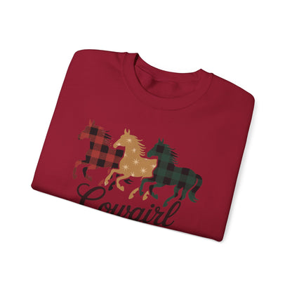 Cowgirl Christmas Crewneck Sweatshirt