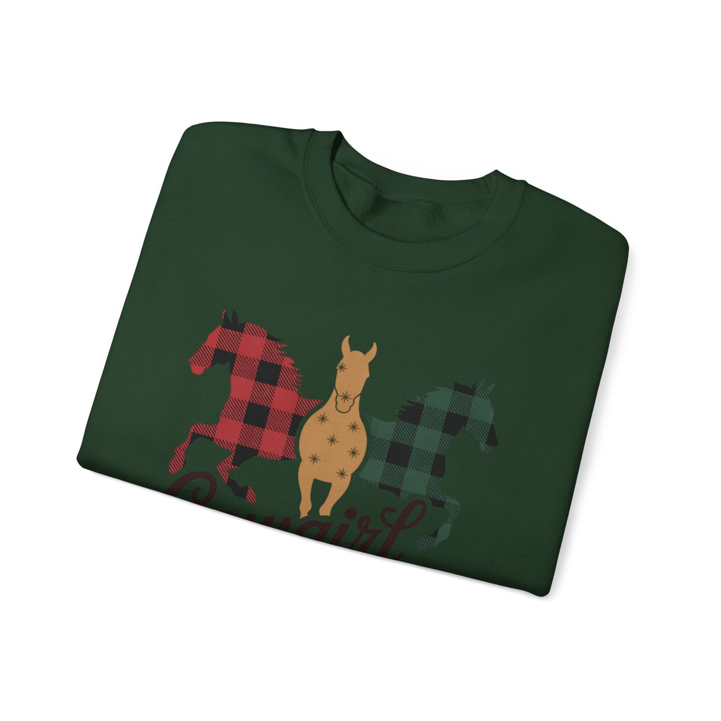 Cowgirl Christmas II Crewneck Sweatshirt