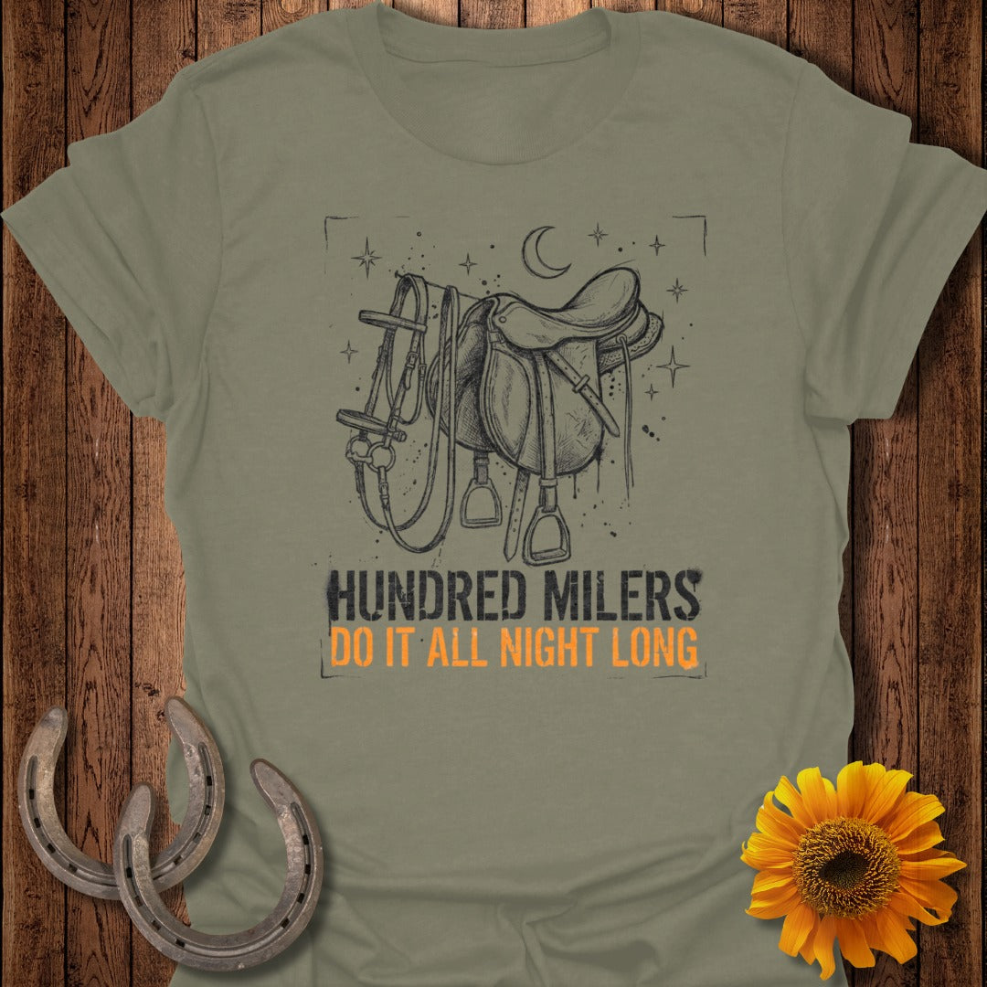 Hundred Milers Do It All Night Long T-shirt