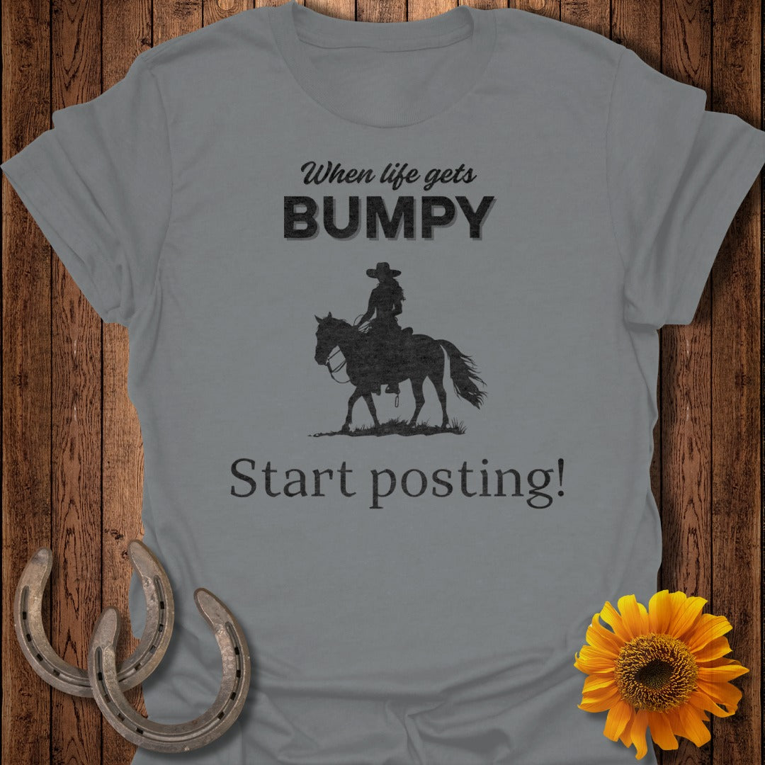 Start Posting - Western Horse T-Shirt