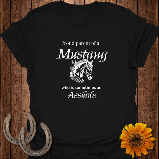 Proud Mom to a Mustang Unisex Softstyle T-Shirt