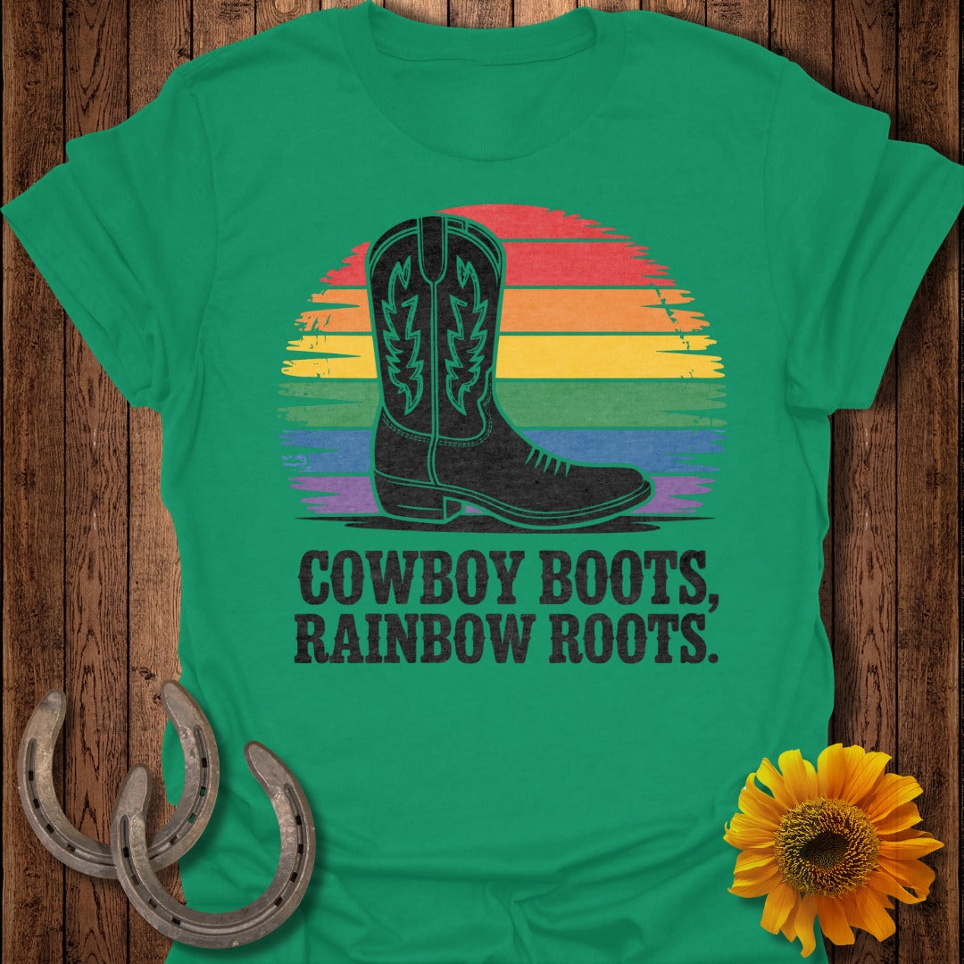 Rainbow Boots Horse T-Shirt