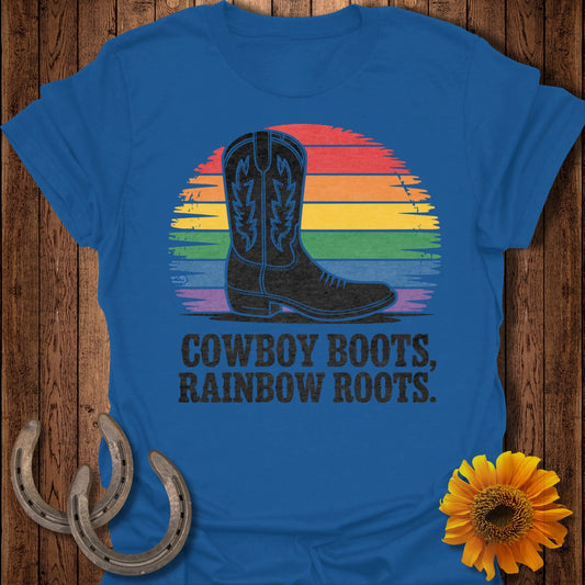 Rainbow Boots Horse T-Shirt