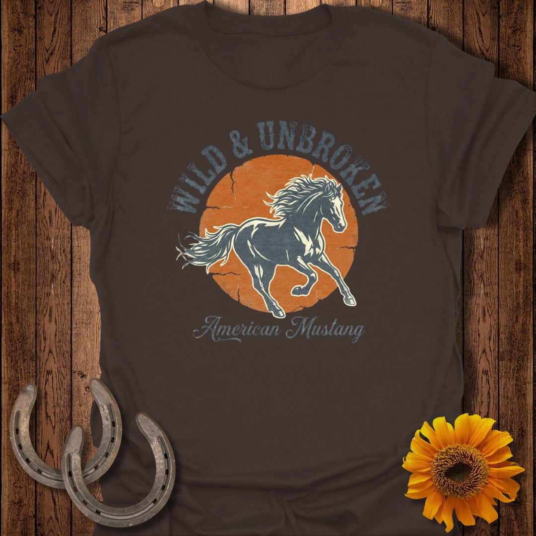 Wild & Unbroken American Mustang T-Shirt