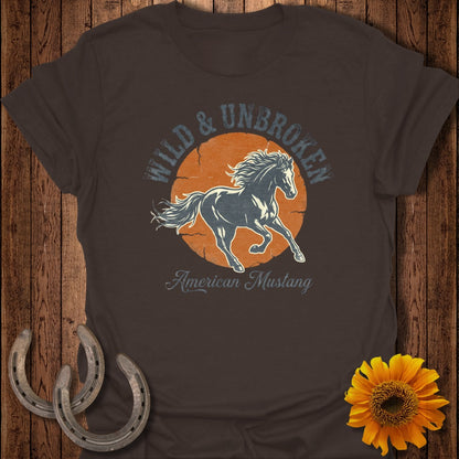 Wild & Unbroken American Mustang T-Shirt