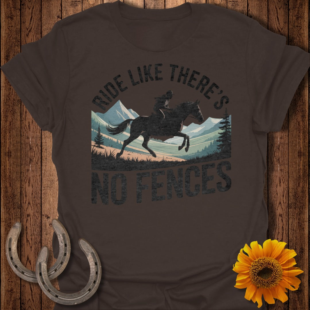 No Fences Horse T-Shirt