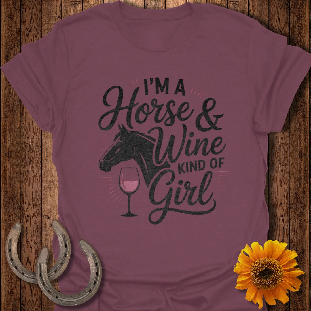 Horses and Wine Softstyle T-Shirt