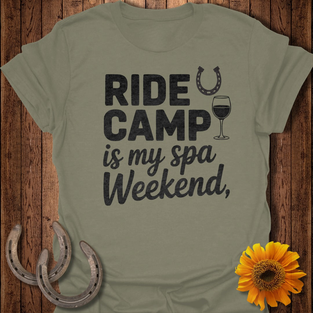 Ride Camp Spa Horse T-Shirt