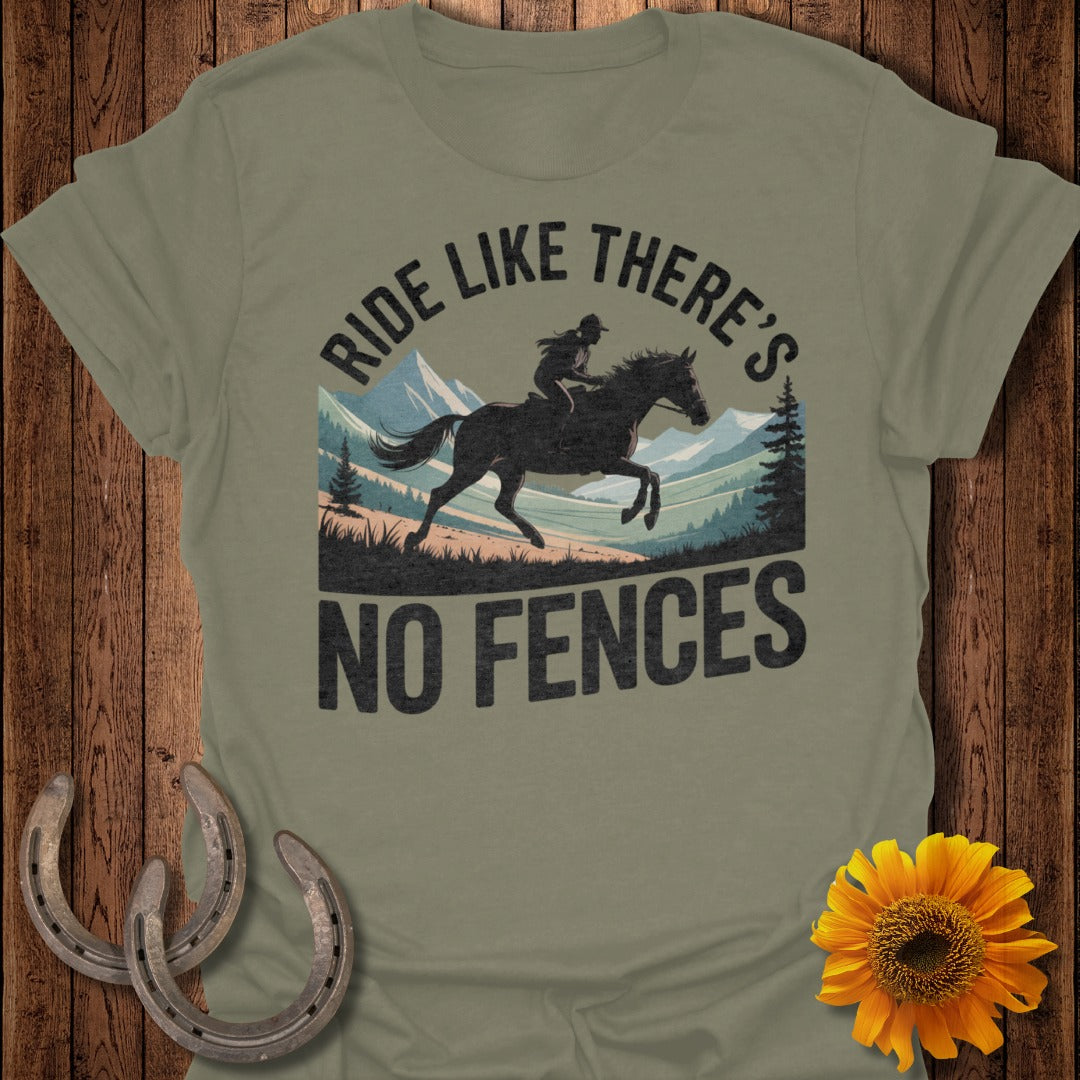 No Fences Horse T-Shirt