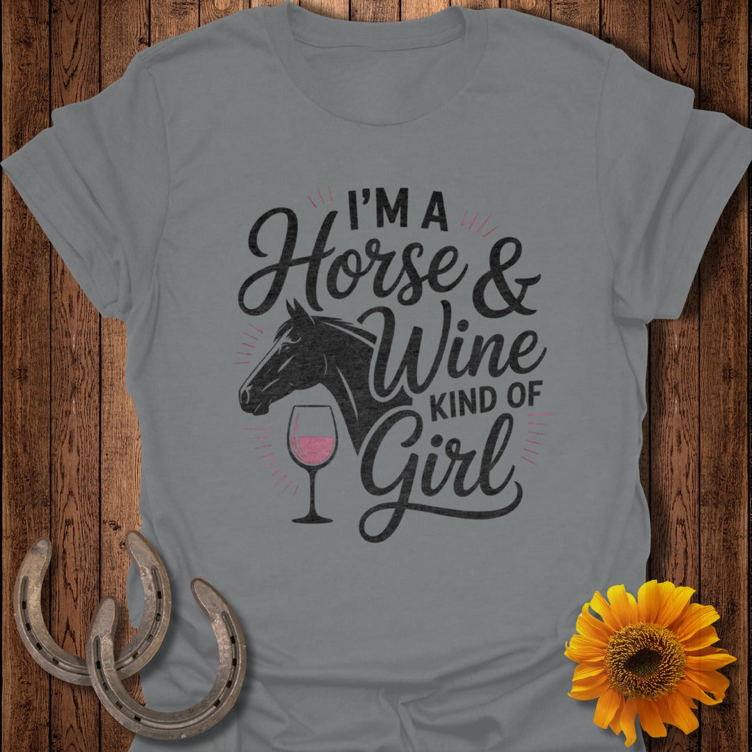 Horses and Wine Softstyle T-Shirt