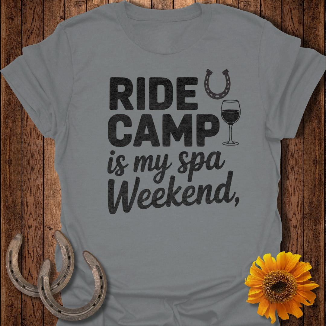 Ride Camp Spa Horse T-Shirt