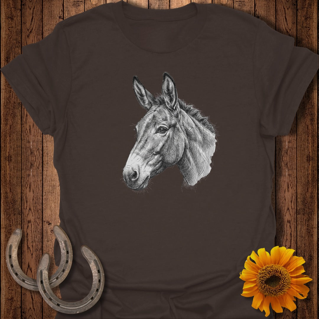 Mule Portrait T-Shirt