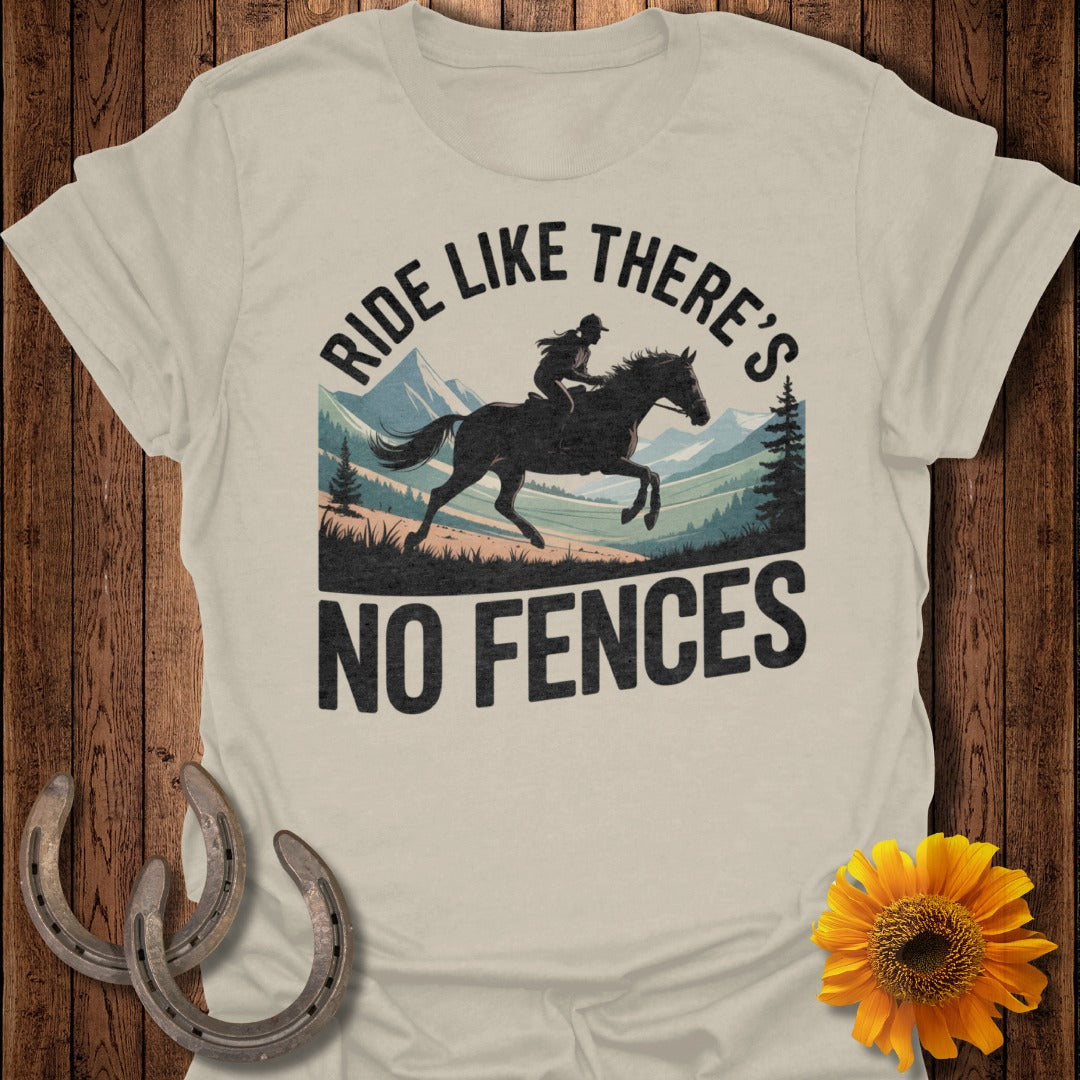 No Fences Horse T-Shirt