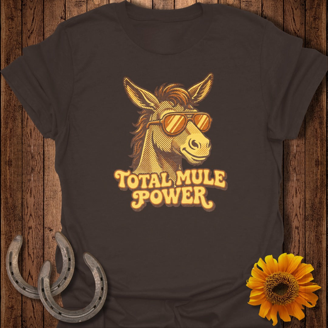 Total Mule Power Retro T-Shirt