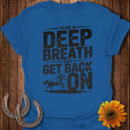 Deep Breath Horse T-Shirt