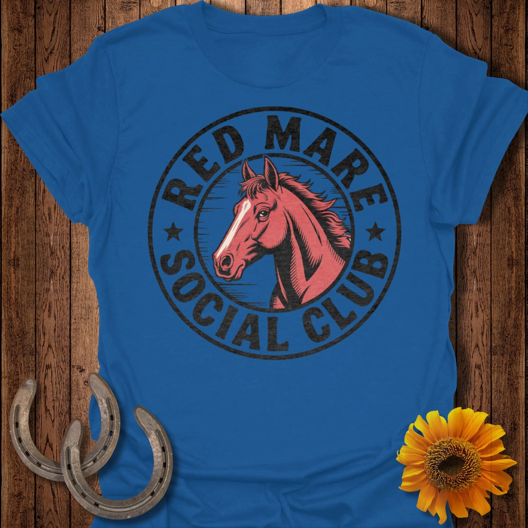 Red Mare Social Club Horse T-Shirt