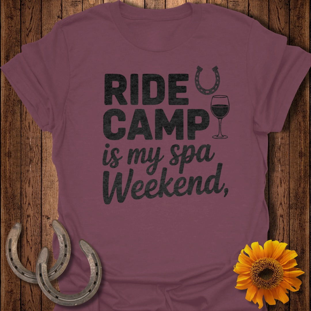Ride Camp Spa Horse T-Shirt