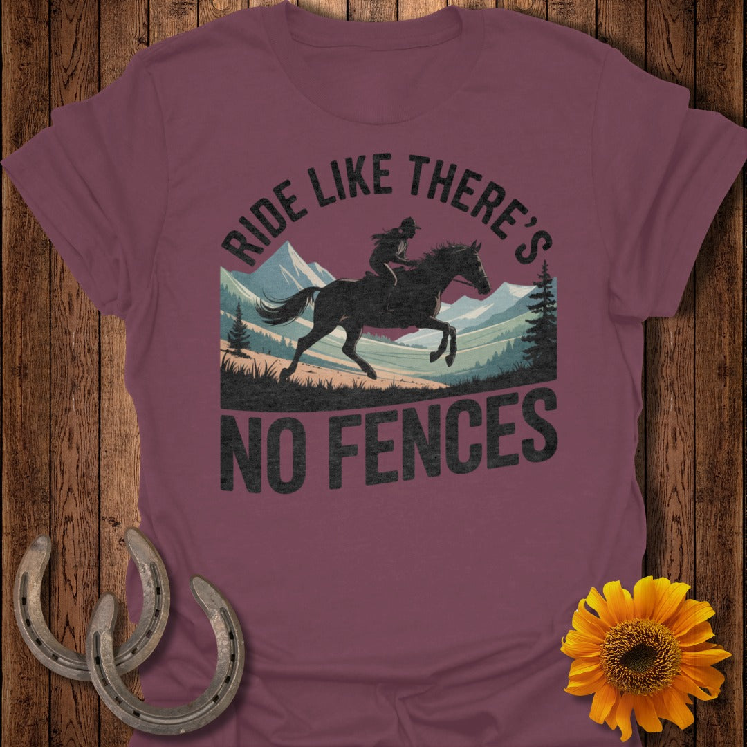 No Fences Horse T-Shirt