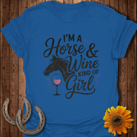Horses and Wine Softstyle T-Shirt