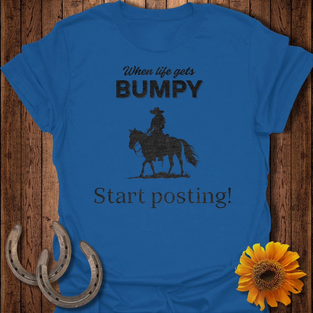 Start Posting - Western Horse T-Shirt