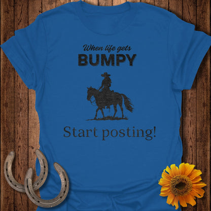 Start Posting - Western Horse T-Shirt