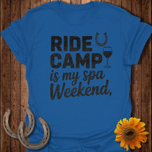 Ride Camp Spa Horse T-Shirt