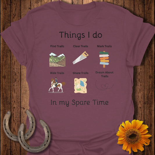 Things I Do Horse T-Shirt
