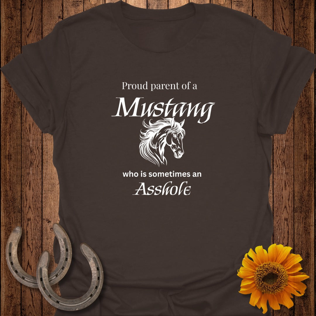 Proud Mom to a Mustang Unisex Softstyle T-Shirt