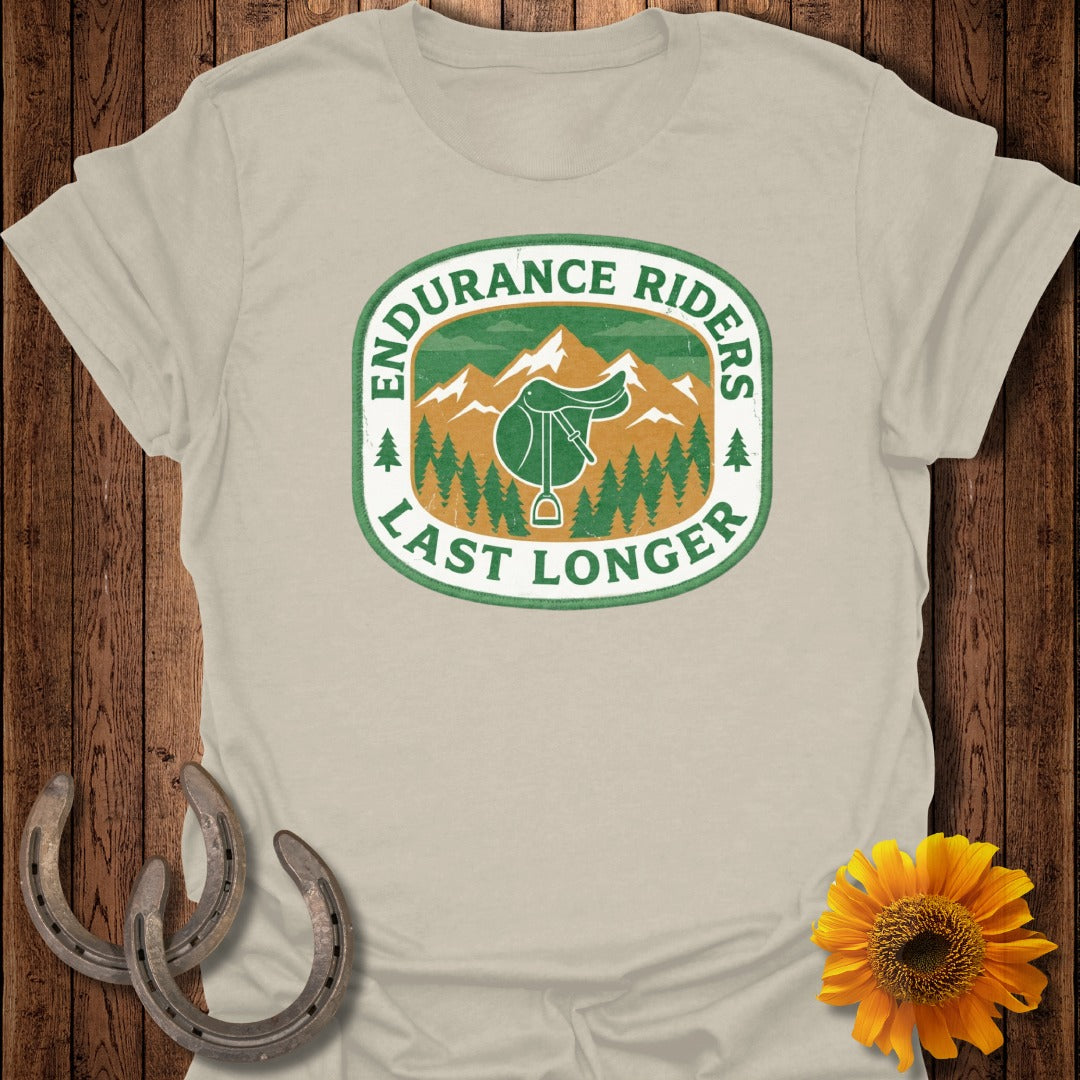Endurance Riders Last Longer Graphic Tee Shirt