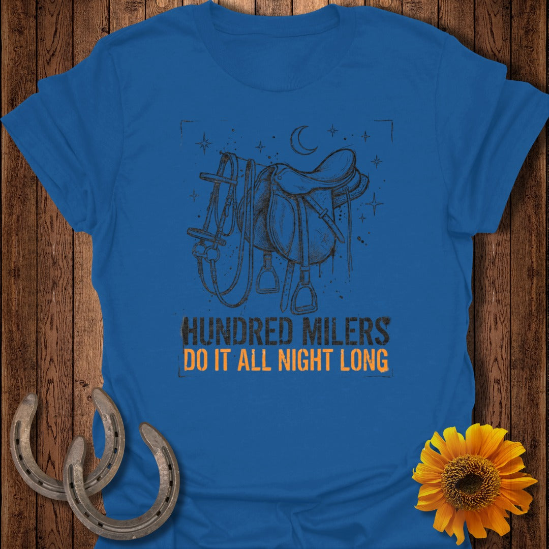 Hundred Milers Do It All Night Long Graphic T-Shirt