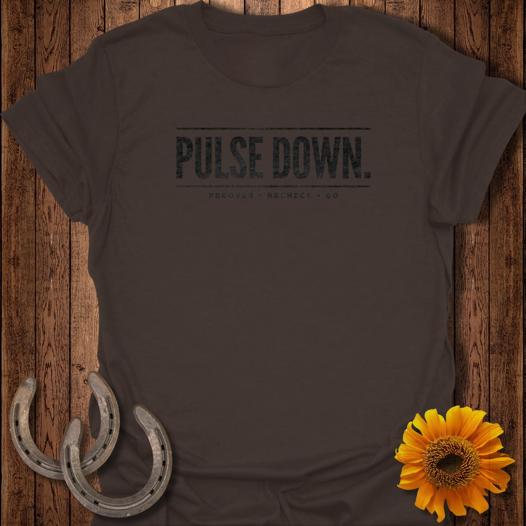 Pulse Down Recover Recheck Go Graphic Tee