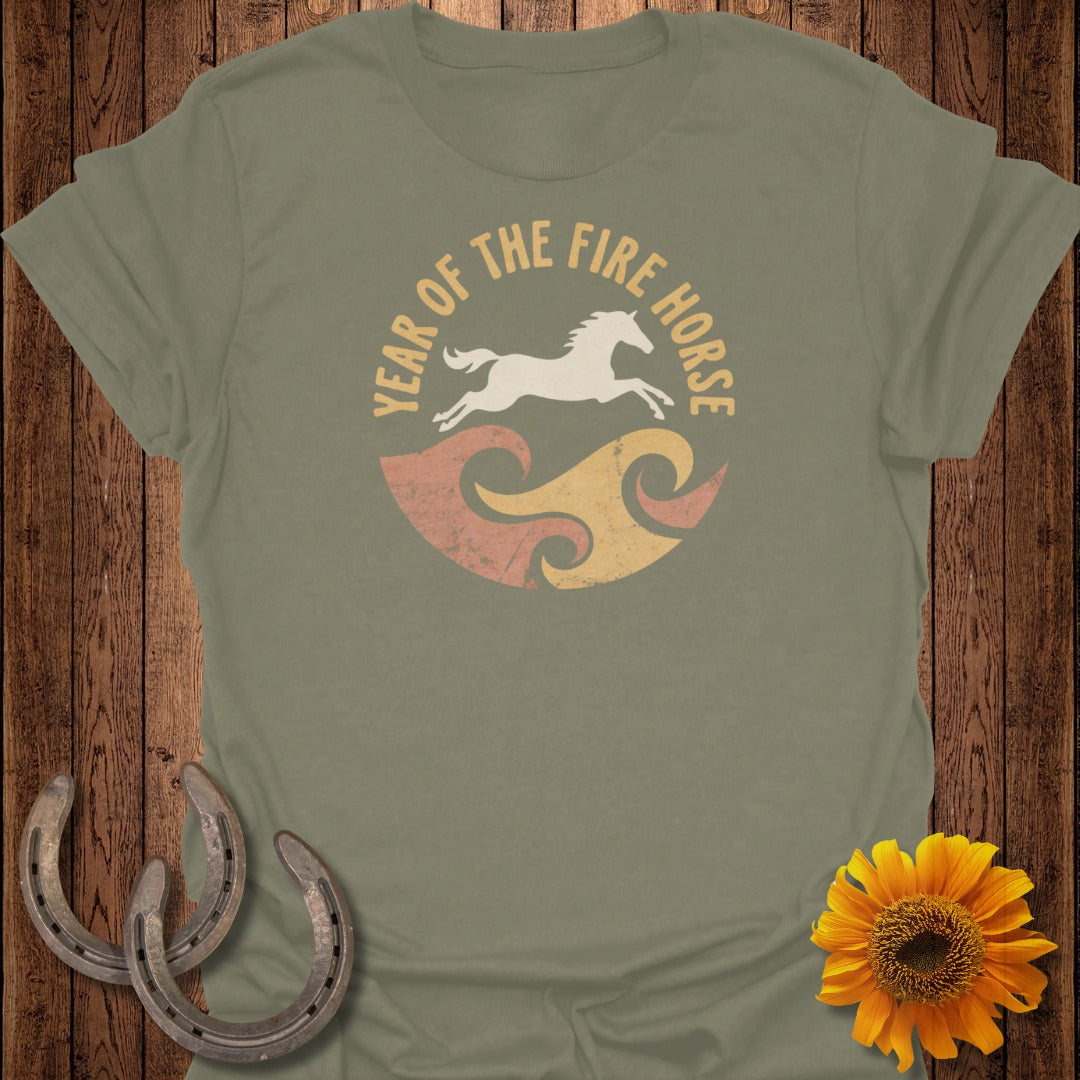 Year Of The Fire Horse Graphic T-Shirt
